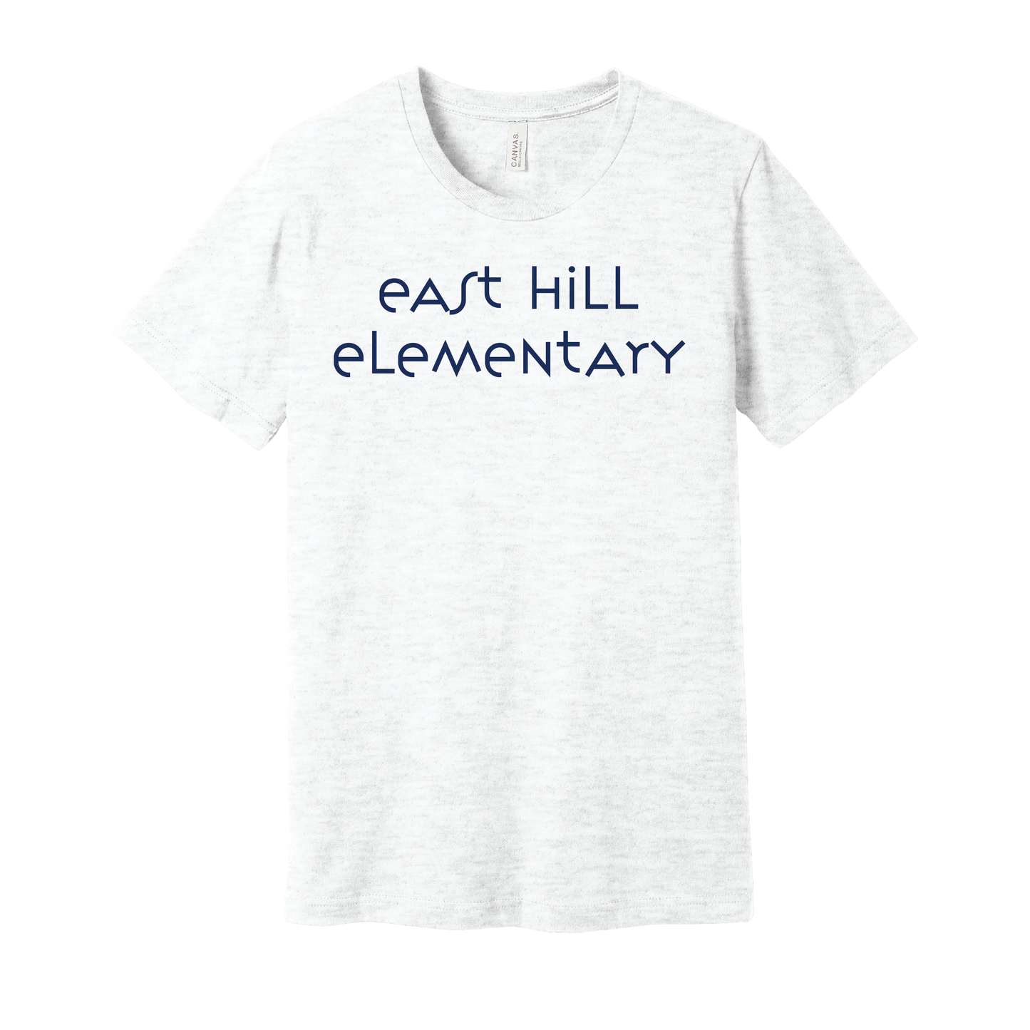 East Hill Elementary Modern Font T-Shirt