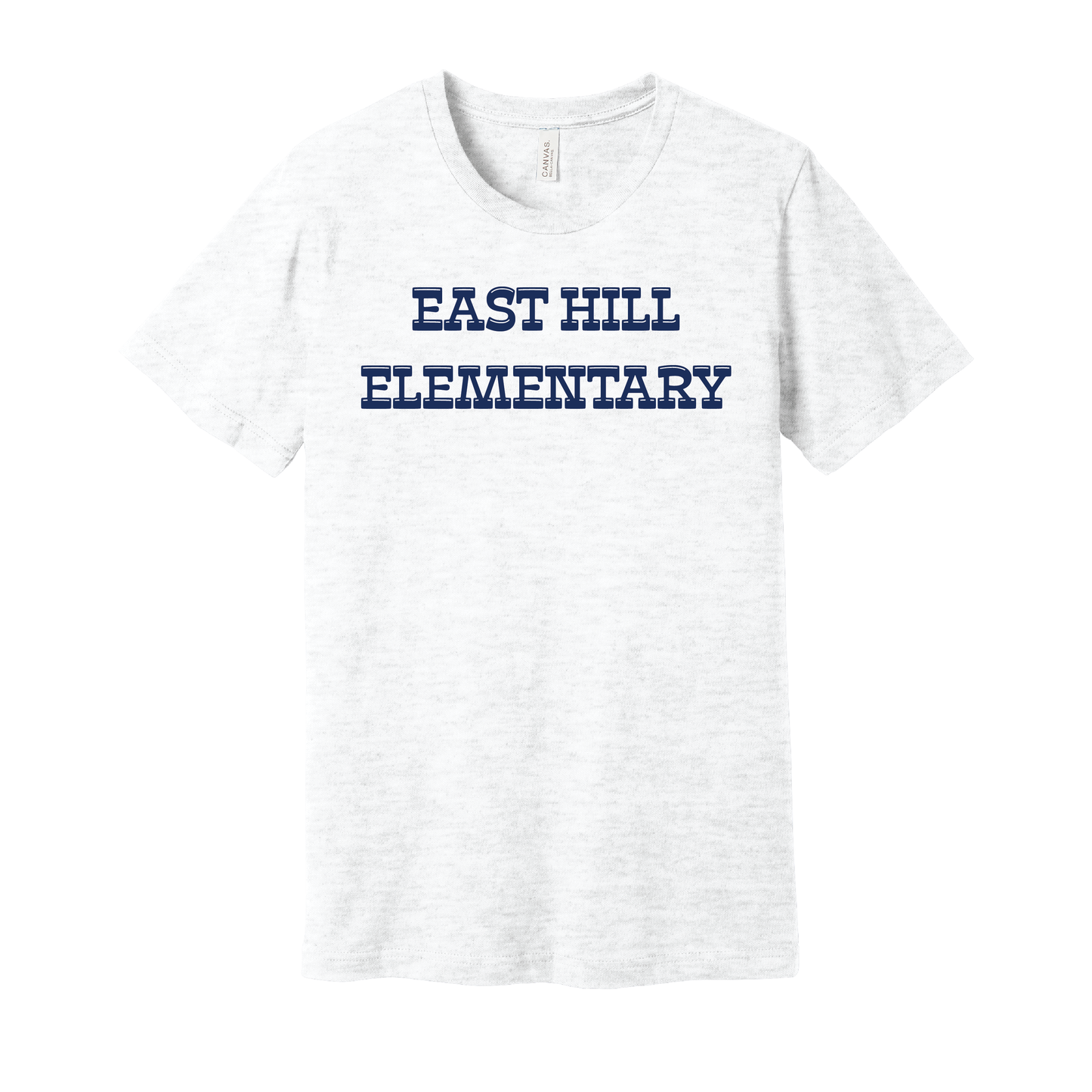East Hill Elementary Block Letter T-Shirt