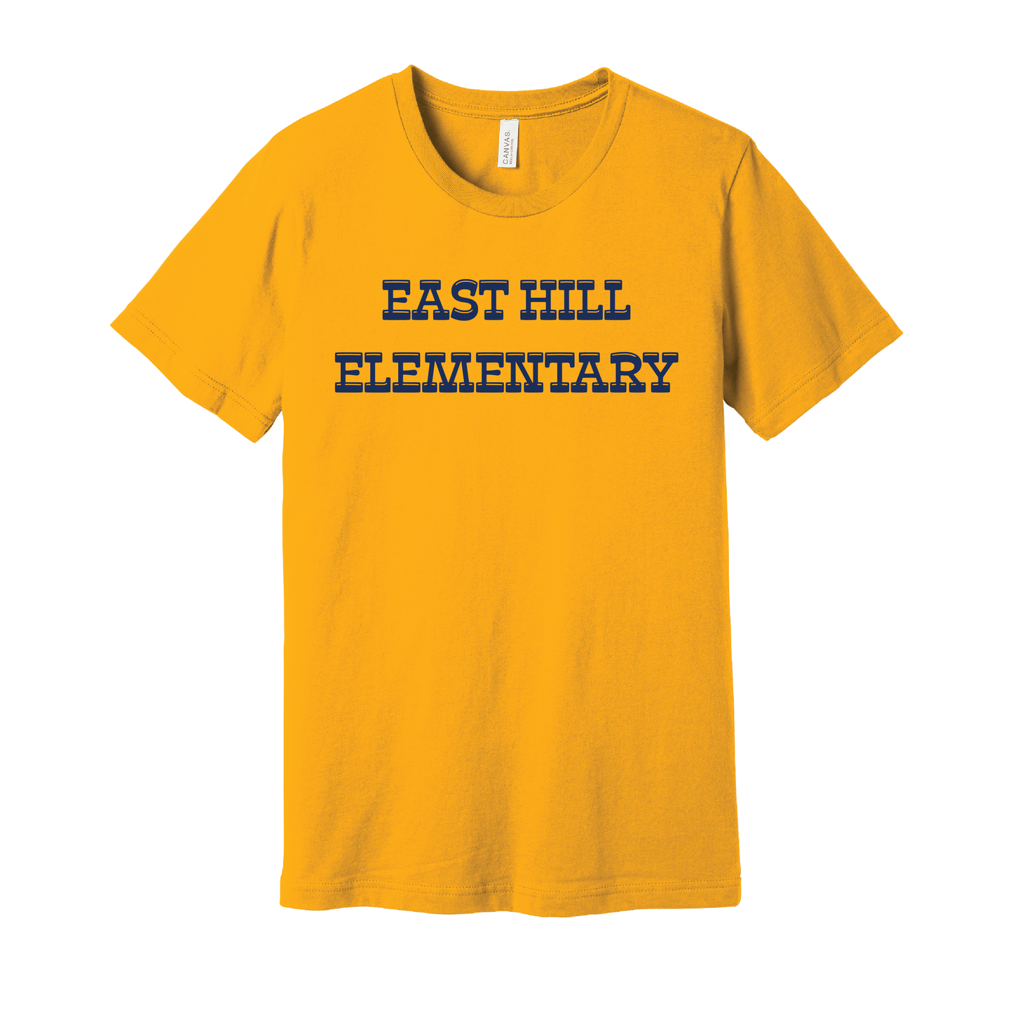 East Hill Elementary Block Letter T-Shirt