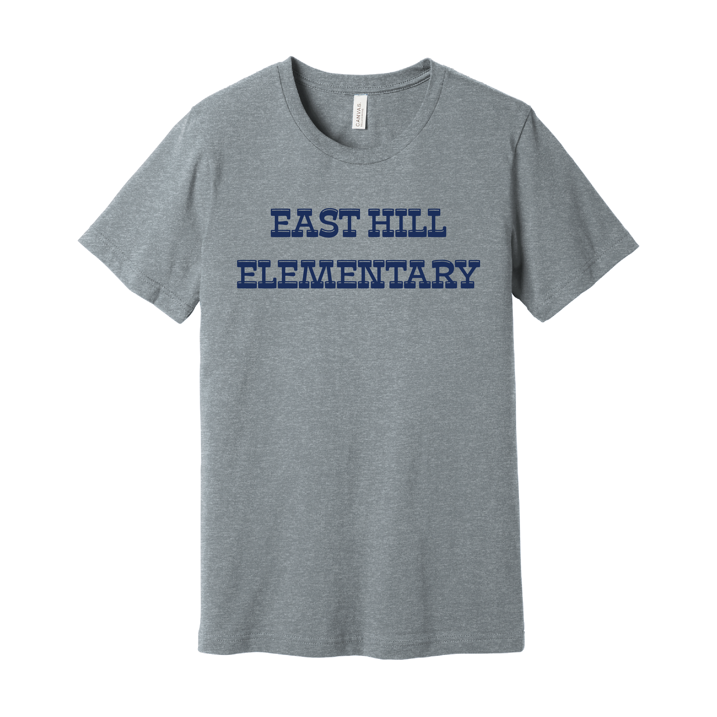 East Hill Elementary Block Letter T-Shirt