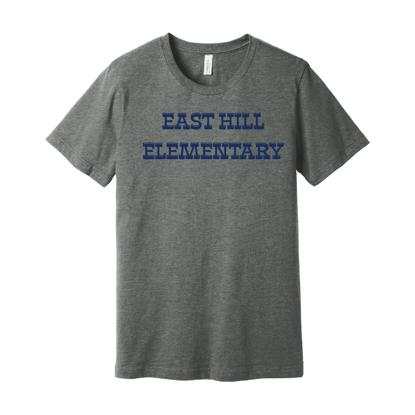 East Hill Elementary Block Letter T-Shirt