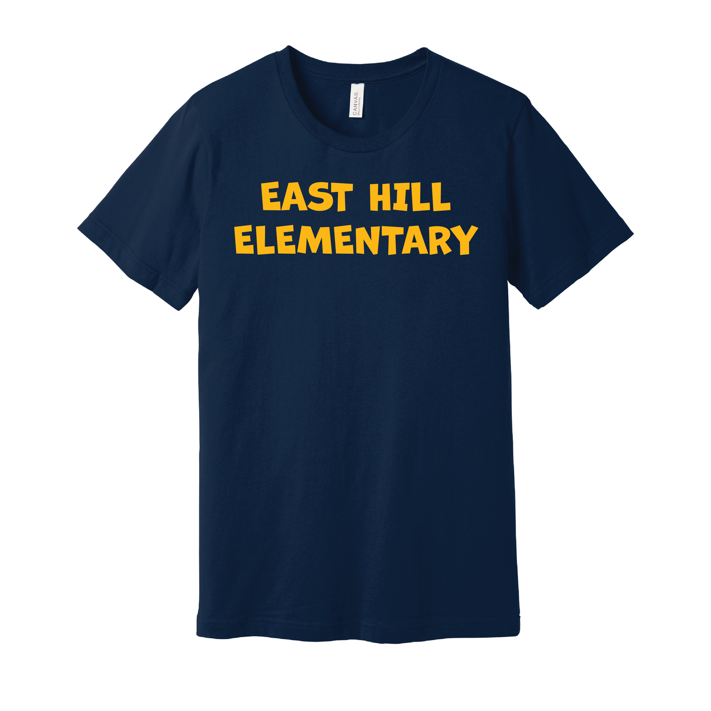 East Hill Elementary Playful Block T-Shirt