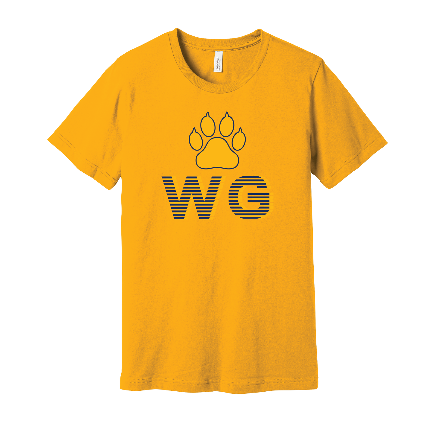 West Genesee Wildcats "Stacked Paw" T-Shirt