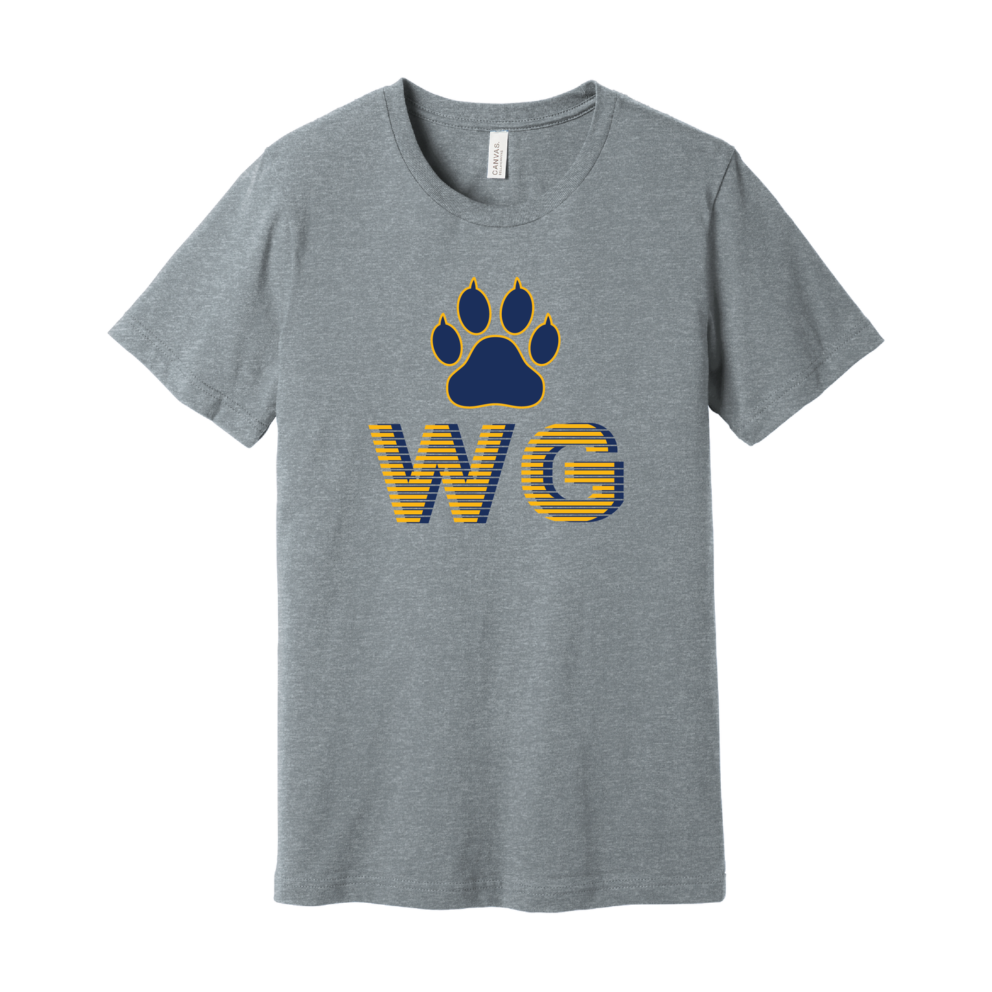 West Genesee Wildcats "Stacked Paw" T-Shirt