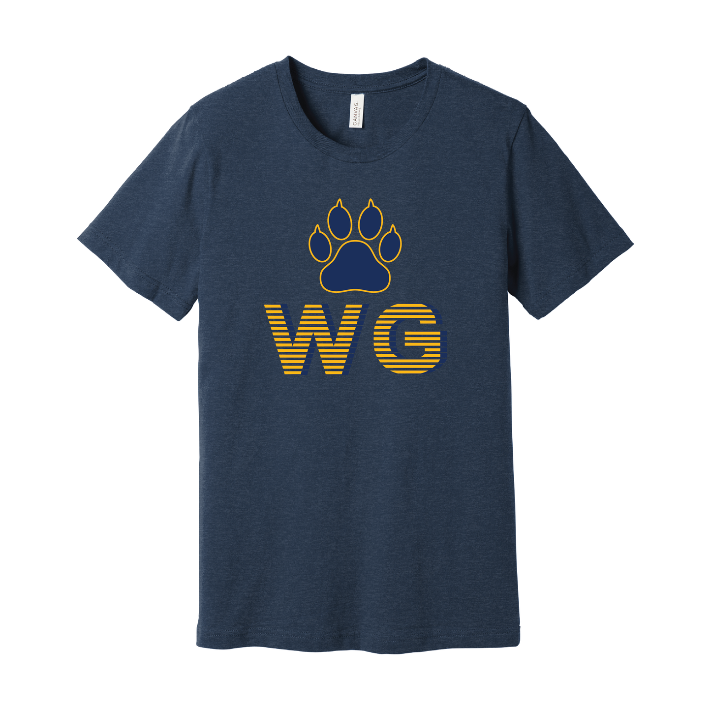 West Genesee Wildcats "Stacked Paw" T-Shirt