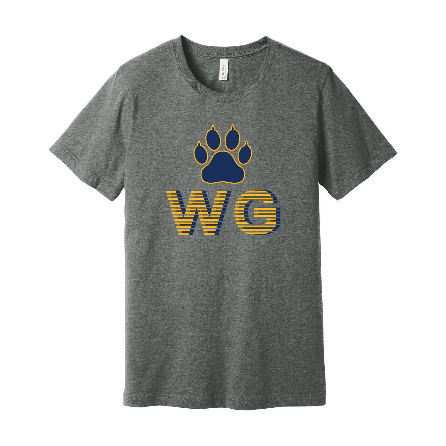 West Genesee Wildcats "Stacked Paw" T-Shirt