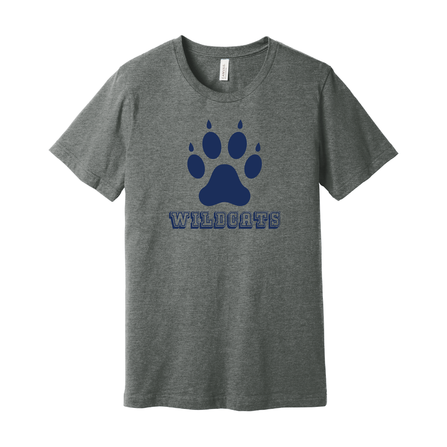 West Genesee Wildcats Paw Print T-Shirt