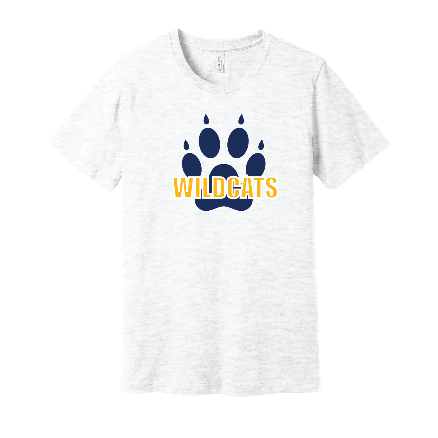 West Genesee Wildcats Large Paw T-Shirt