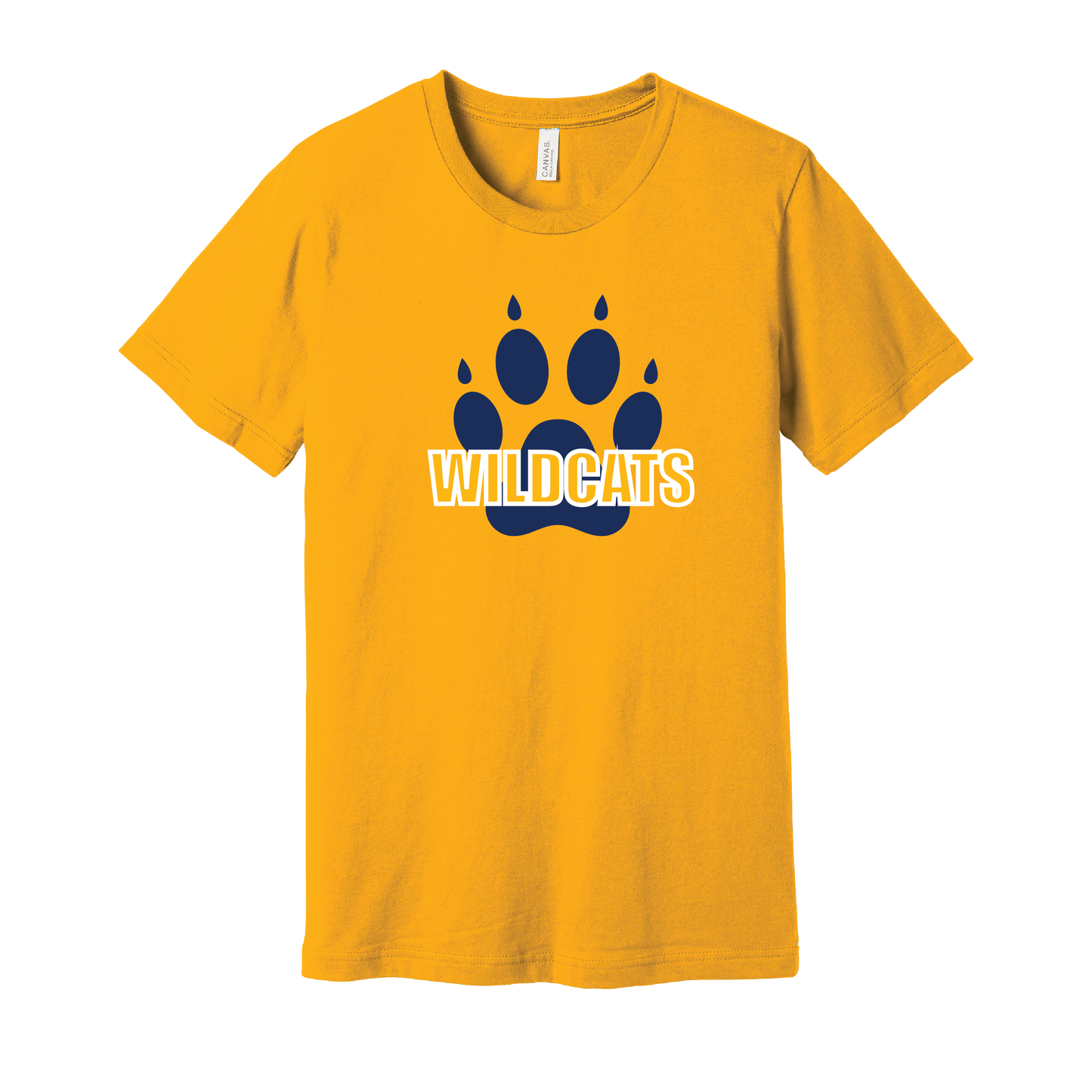 West Genesee Wildcats Large Paw T-Shirt