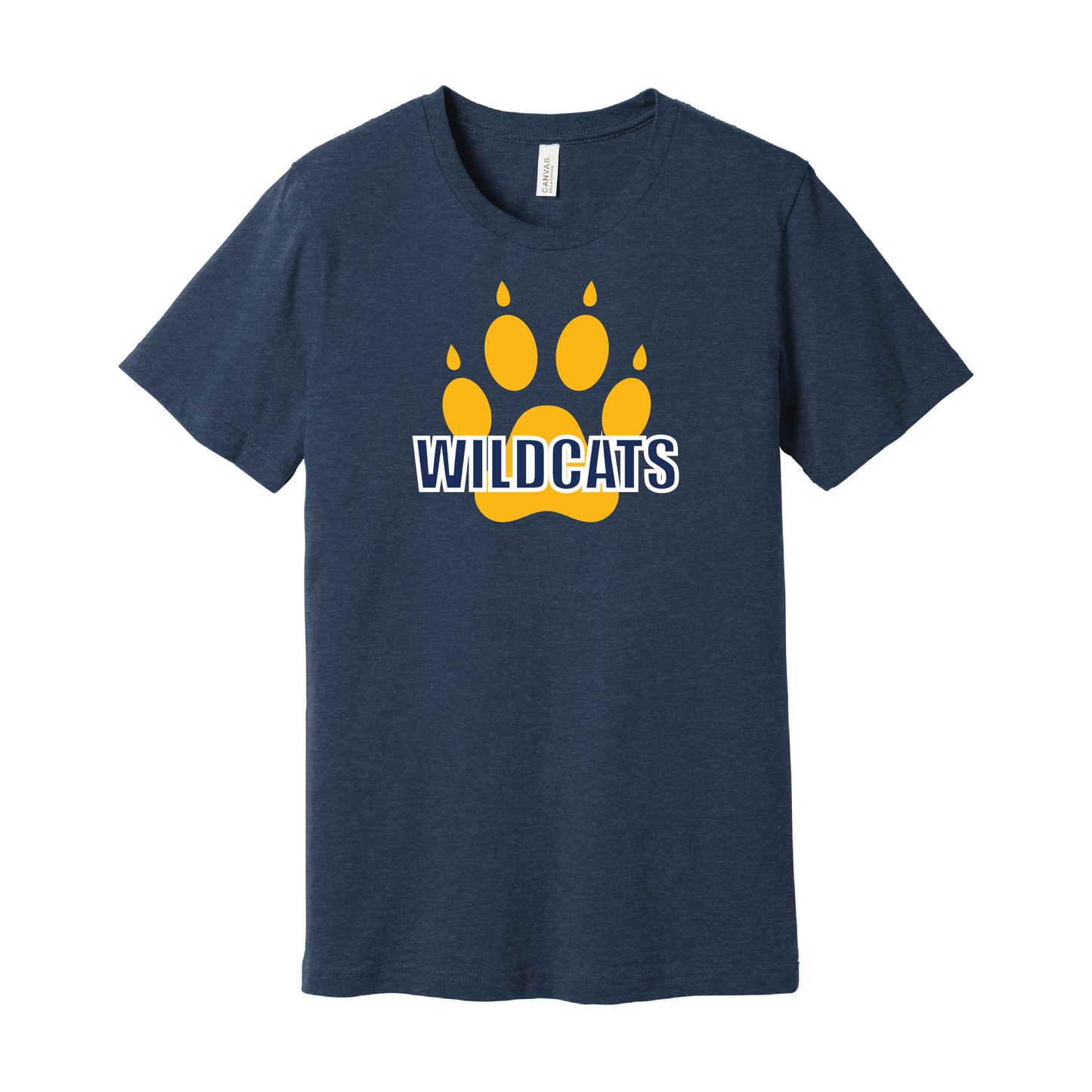 West Genesee Wildcats Large Paw T-Shirt