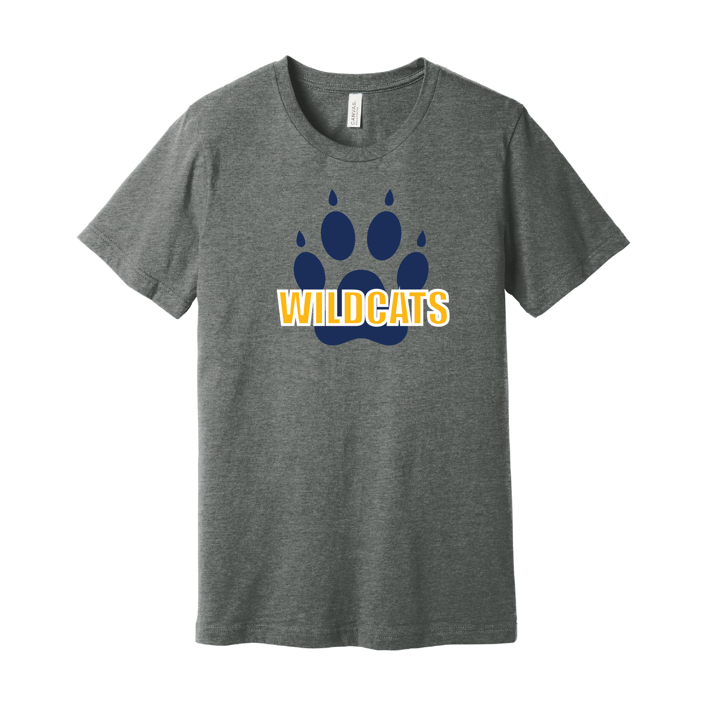 West Genesee Wildcats Large Paw T-Shirt