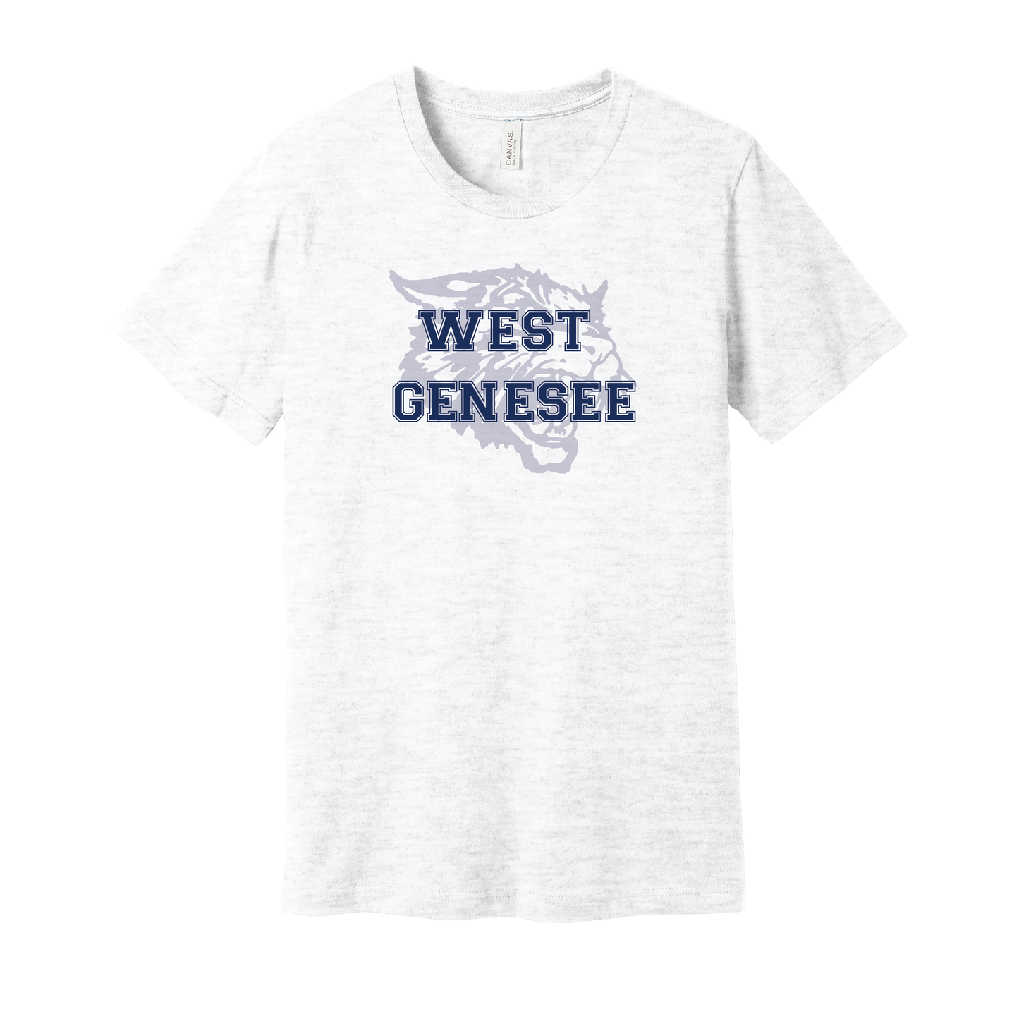 West Genesee Wildcats Shadow Mascot T-Shirt