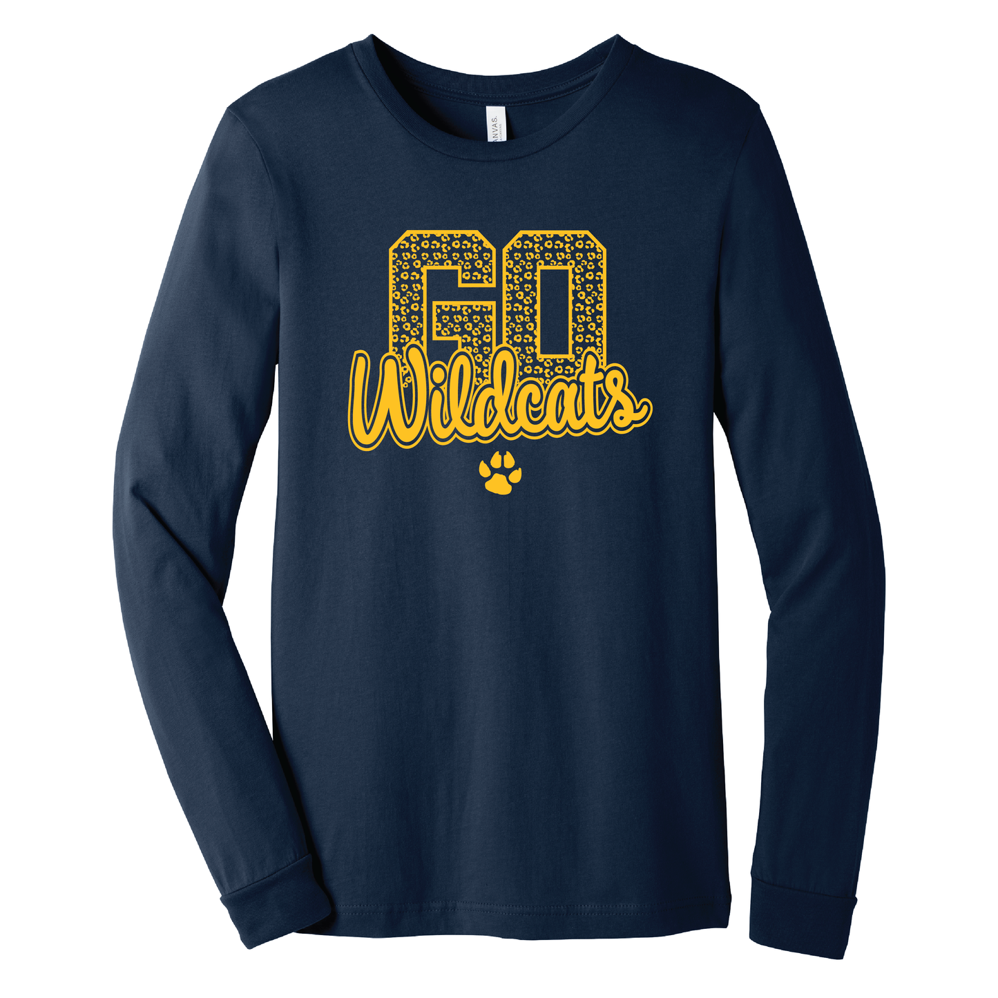 West Genesee Go Wildcats Long Sleeve T-Shirt