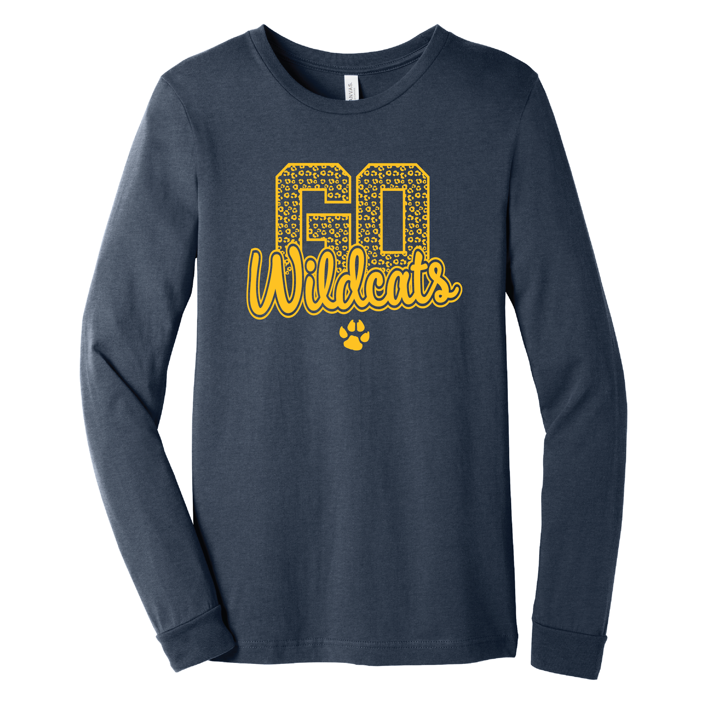 West Genesee Go Wildcats Long Sleeve T-Shirt