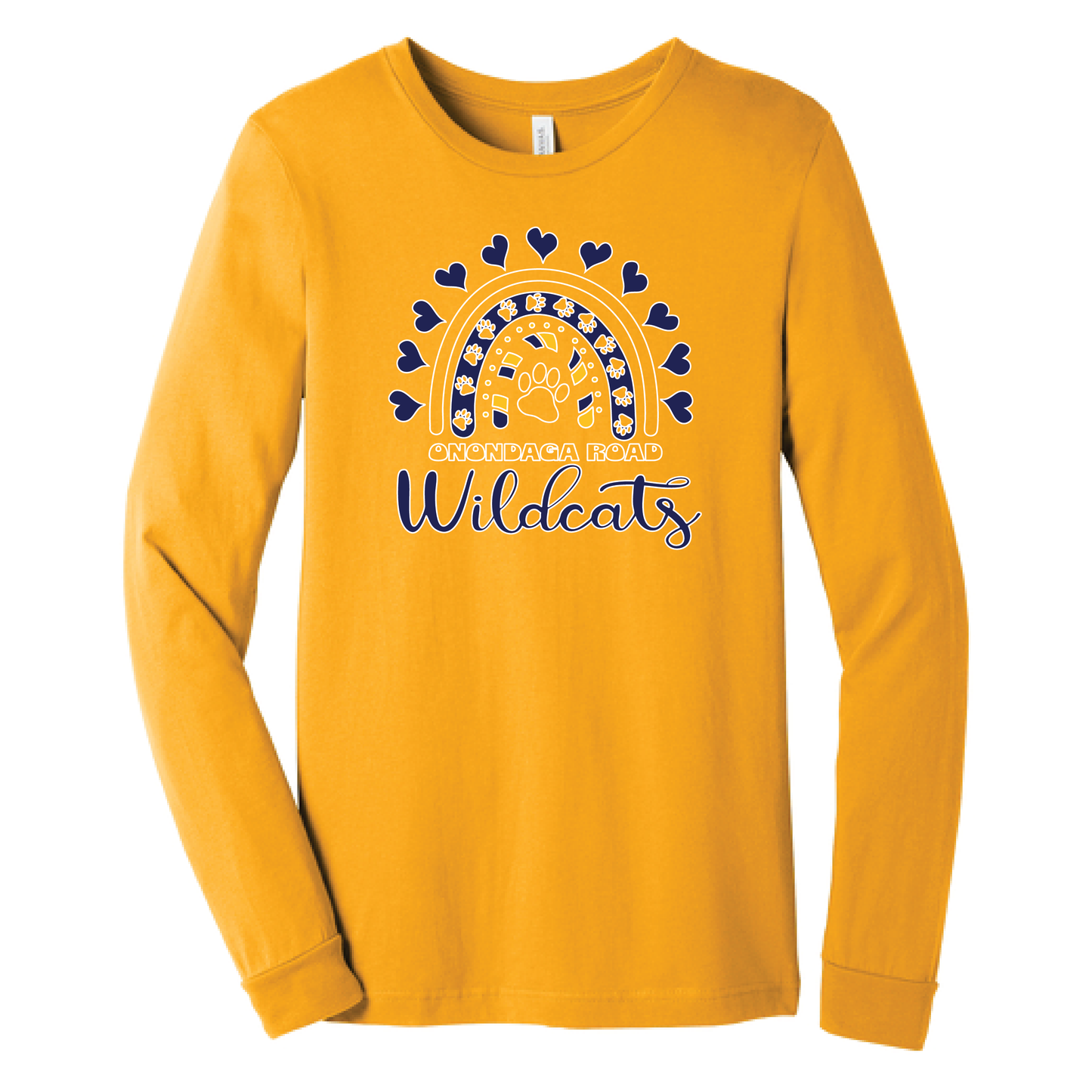 Onondaga Road Rainbow Long Sleeve T-Shirt