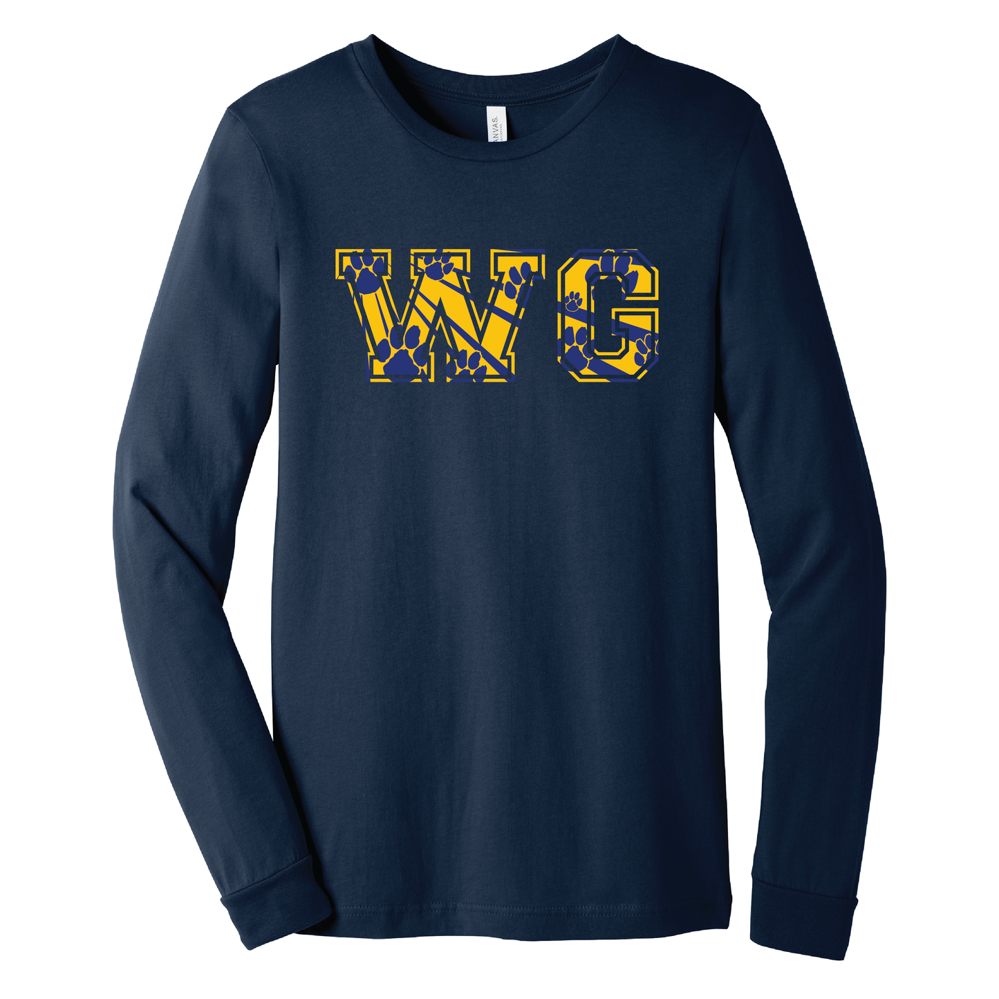 West Genesee WG Paw Shine Long Sleeve T-Shirt