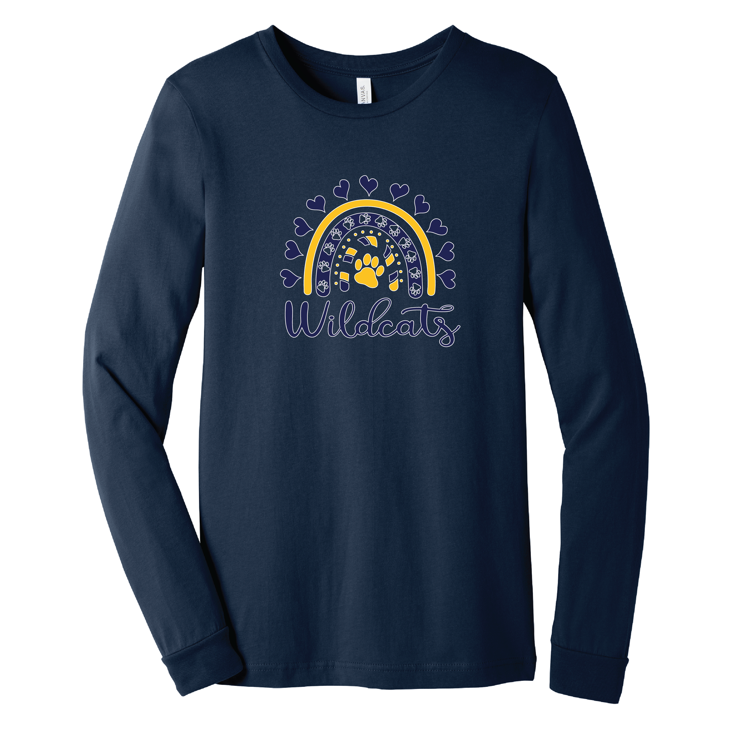 Wildcat Rainbow Long Sleeve T-Shirt