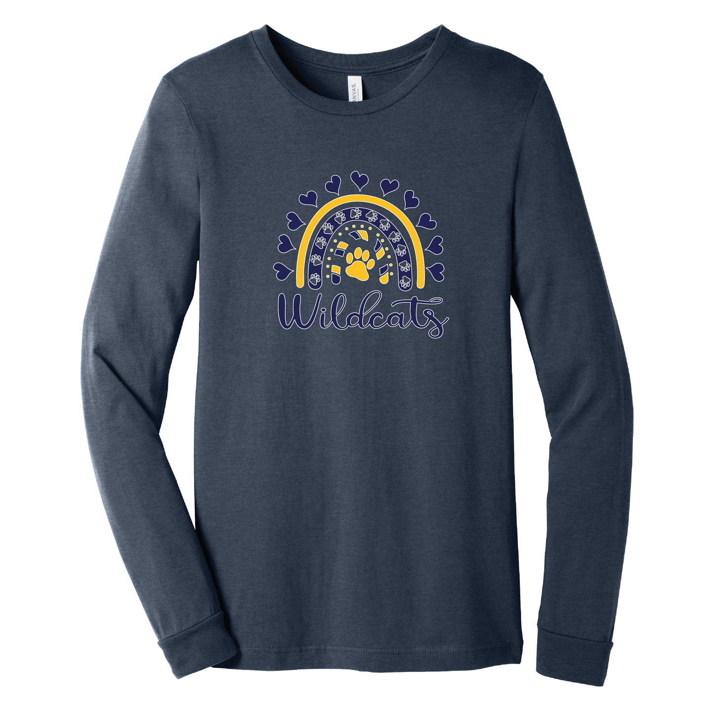 Wildcat Rainbow Long Sleeve T-Shirt