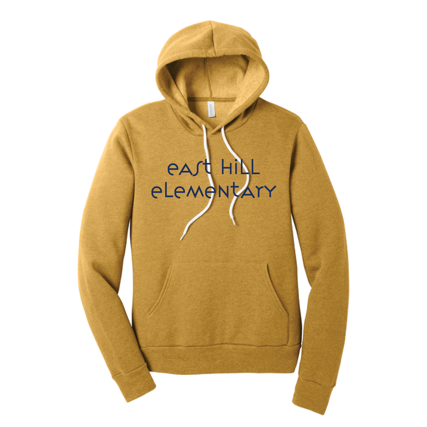 East Hill Elementary Modern Font Hoodie