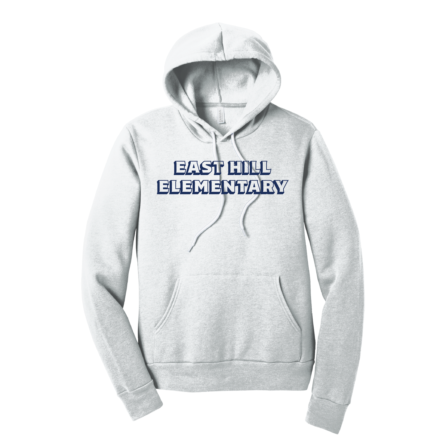 East Hill Elementary Bold Outline Hoodie