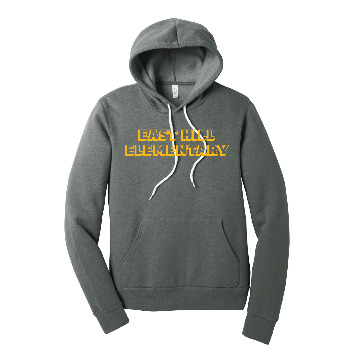 East Hill Elementary Bold Outline Hoodie