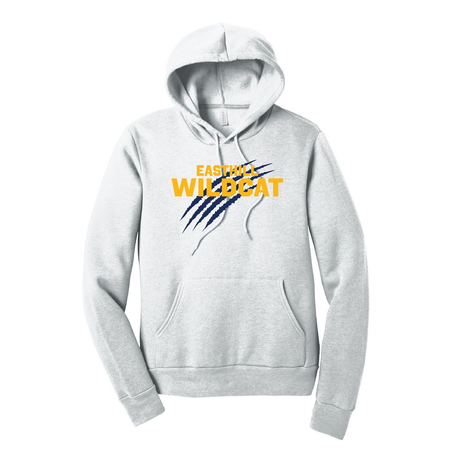 East Hill Wildcats Claw Mark Spirit Hoodie Sweatshirt