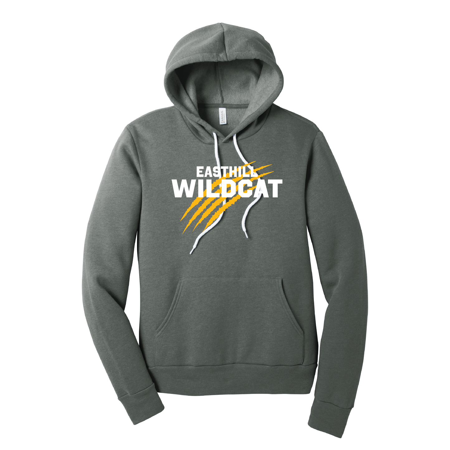 East Hill Wildcats Claw Mark Spirit Hoodie Sweatshirt