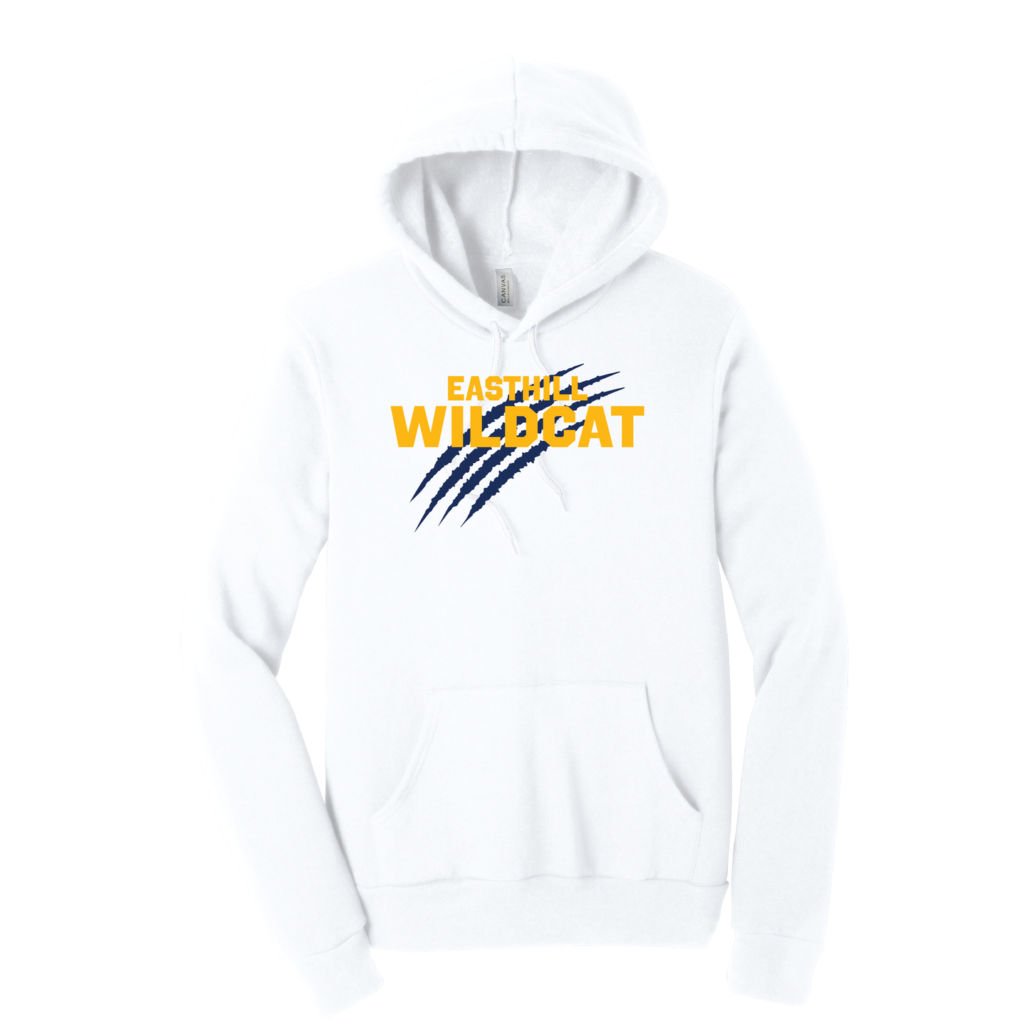 East Hill Wildcats Claw Mark Spirit Hoodie Sweatshirt