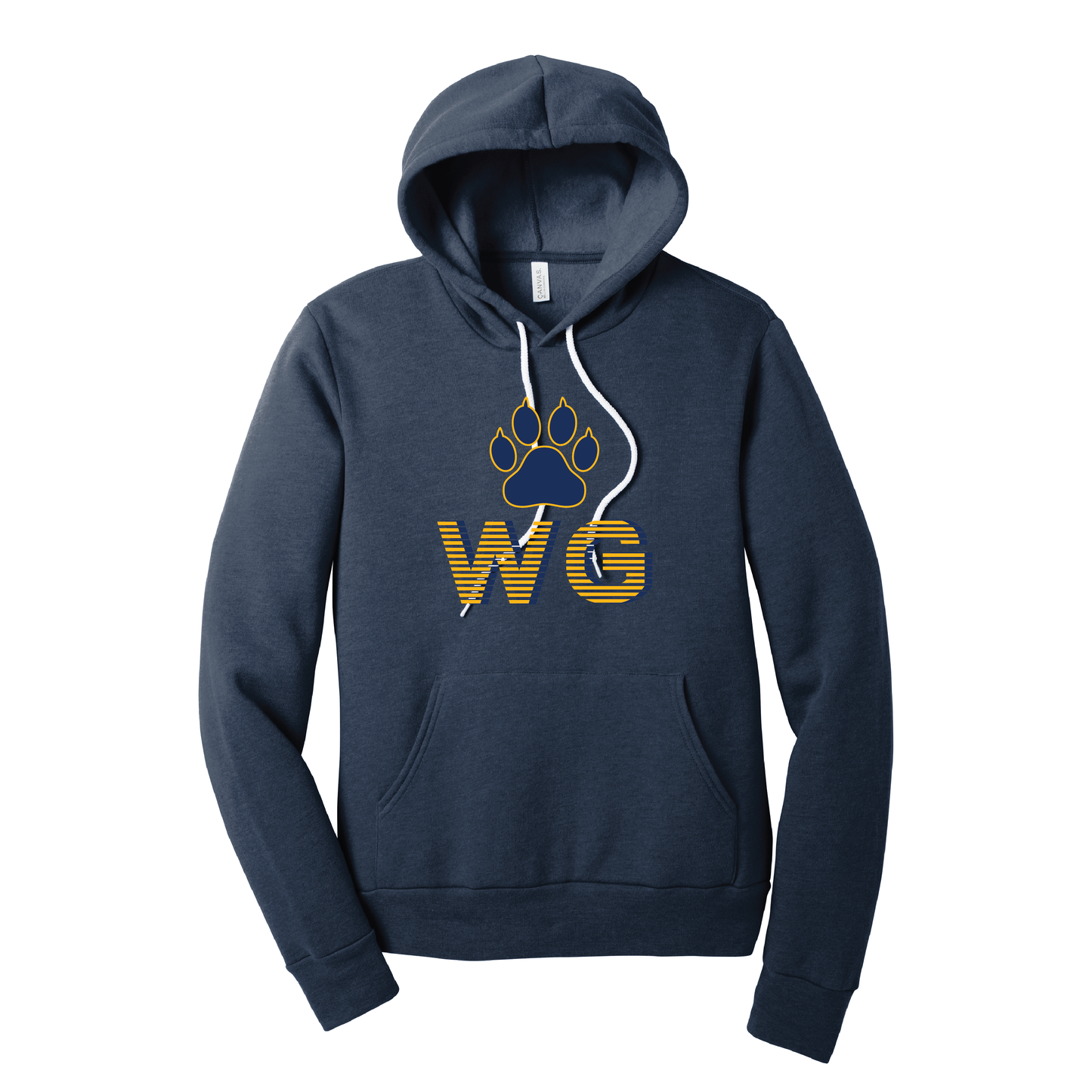 West Genesee Wildcats "Stacked Paw" Hoodie