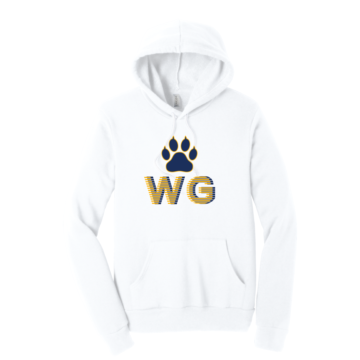 West Genesee Wildcats "Stacked Paw" Hoodie