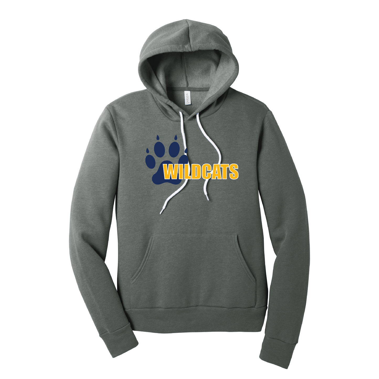 West Genesee Wildcats Offset Paw Hoodie