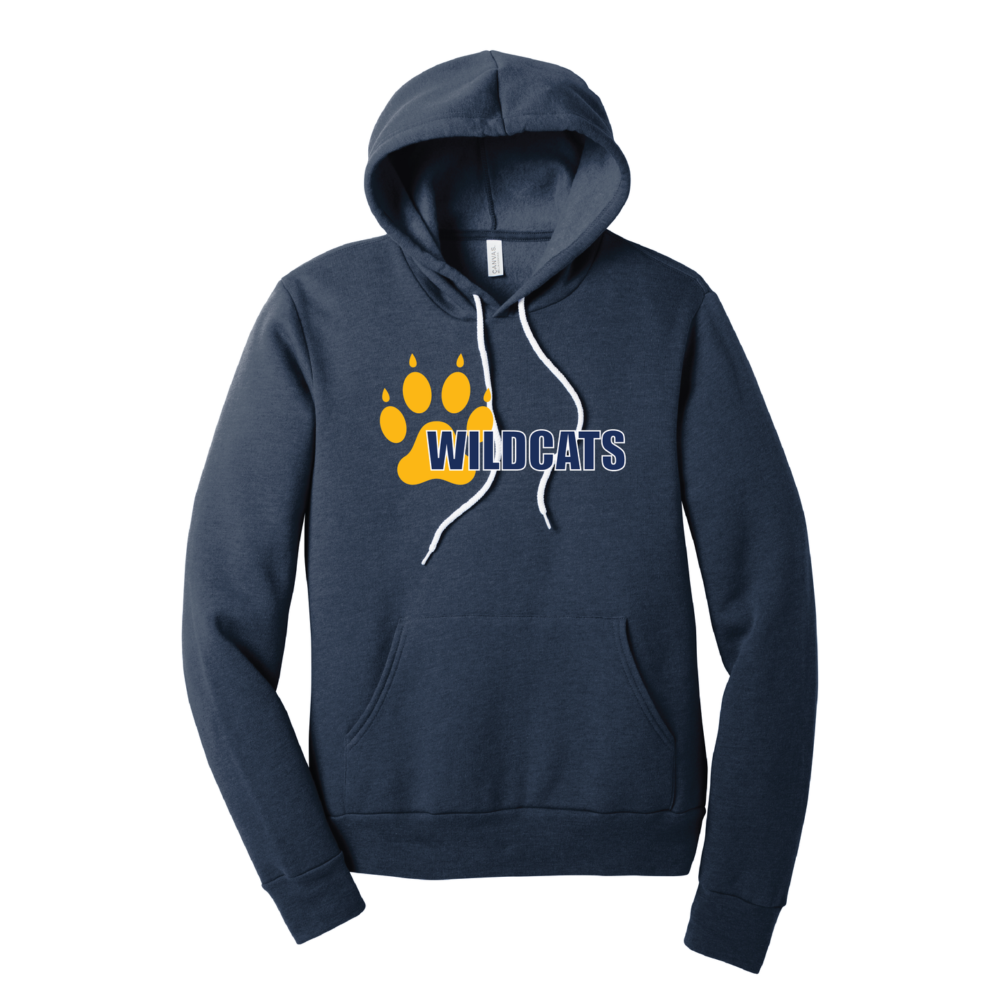 West Genesee Wildcats Offset Paw Hoodie