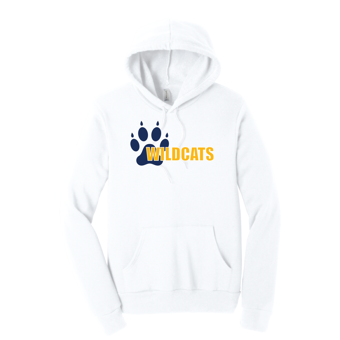 West Genesee Wildcats Offset Paw Hoodie