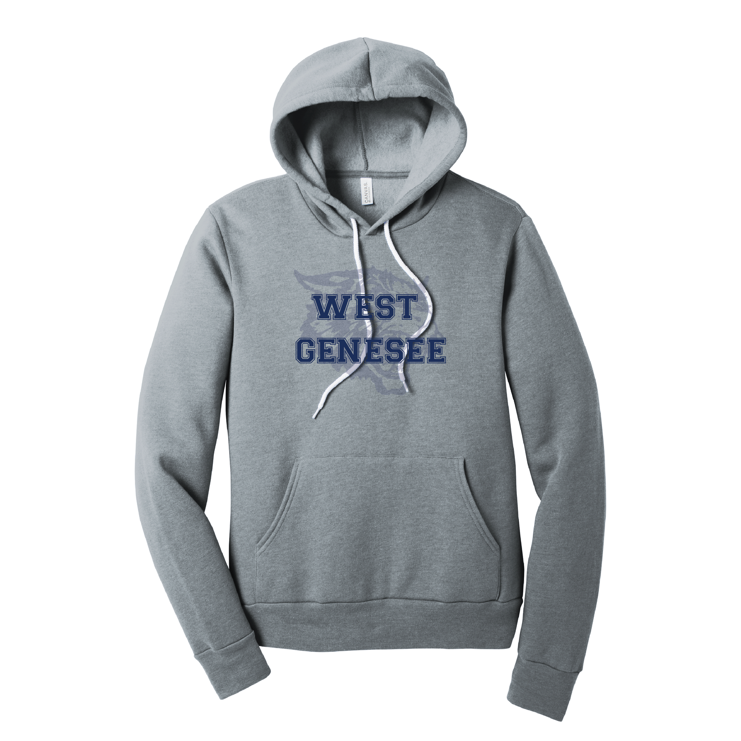 West Genesee Wildcats Shadow Mascot Hoodie