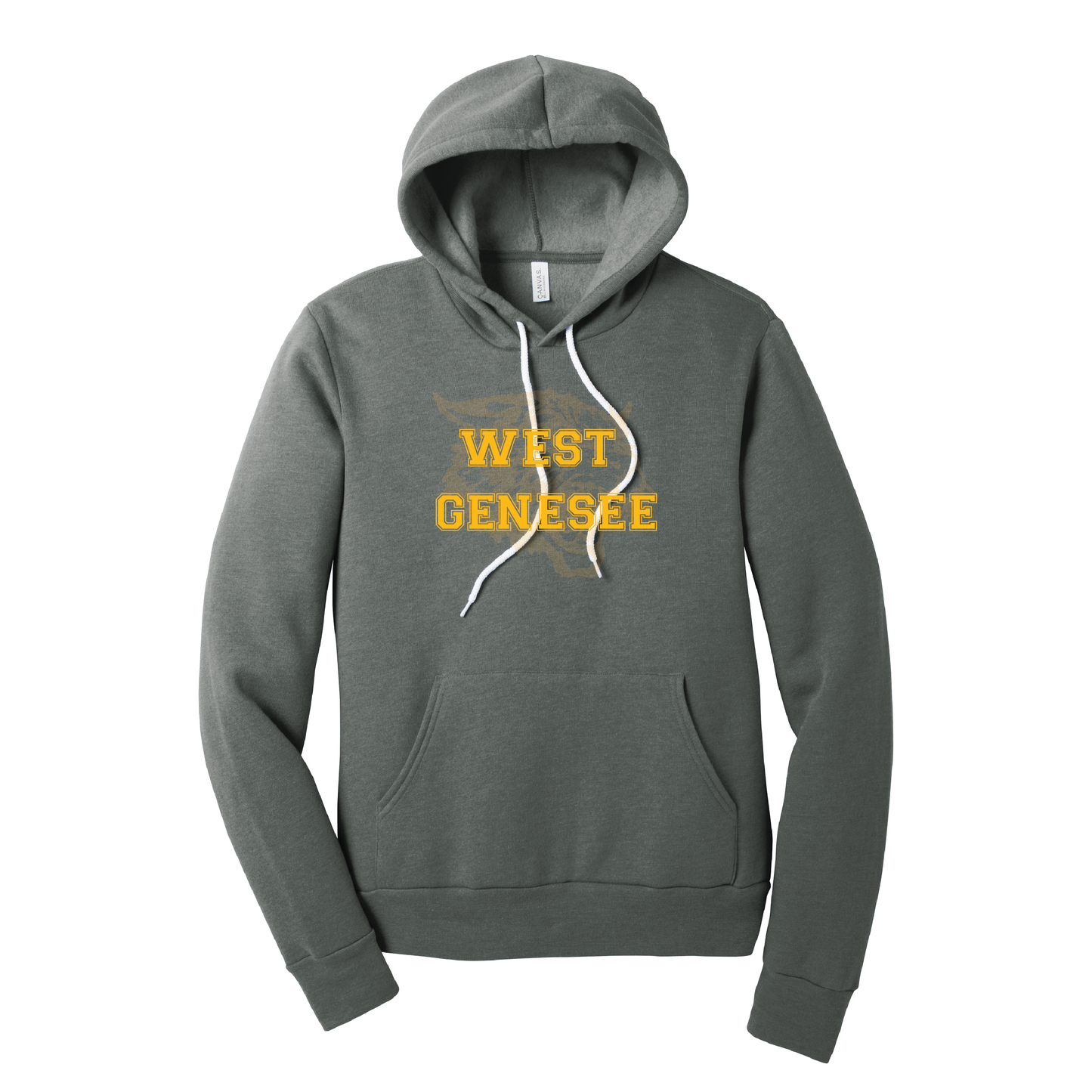 West Genesee Wildcats Shadow Mascot Hoodie