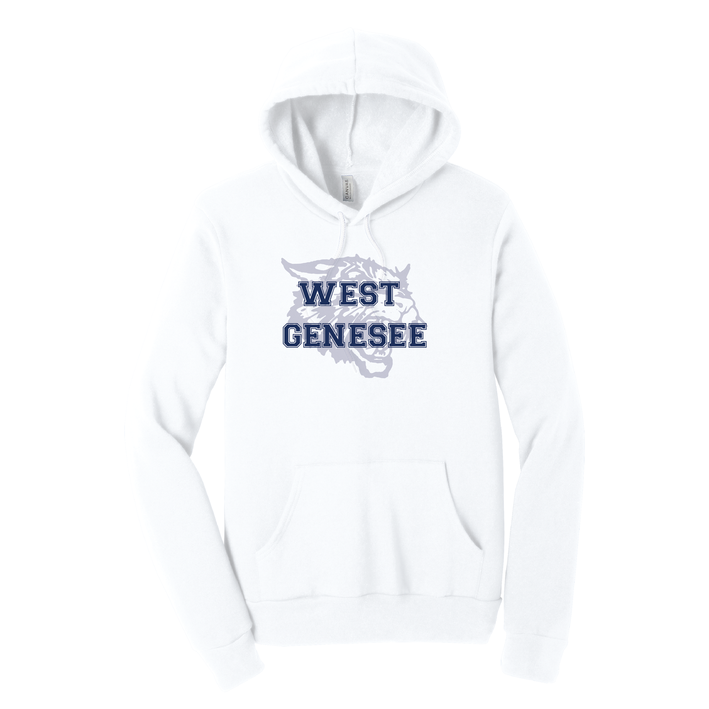 West Genesee Wildcats Shadow Mascot Hoodie
