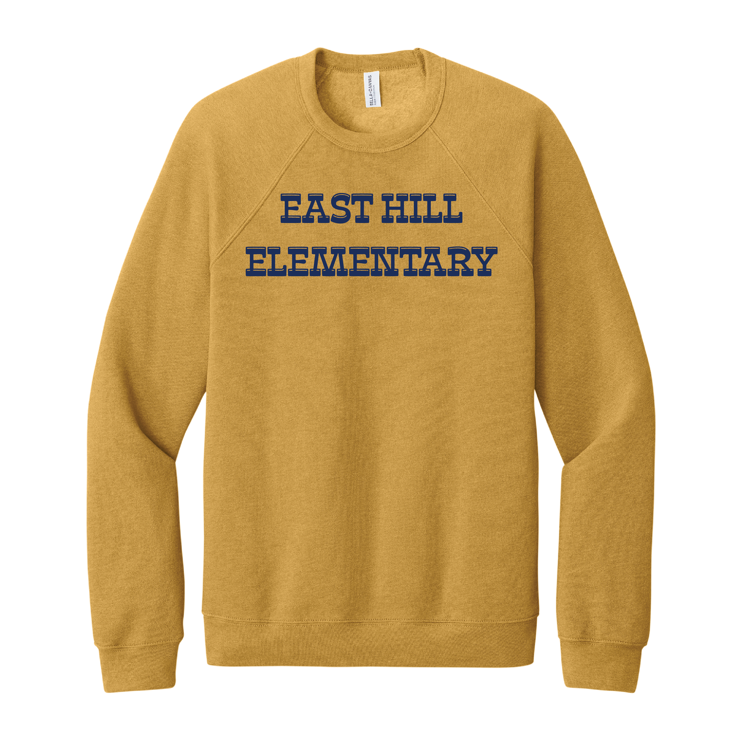 East Hill Elementary Block Letter Crewneck Sweatshirt