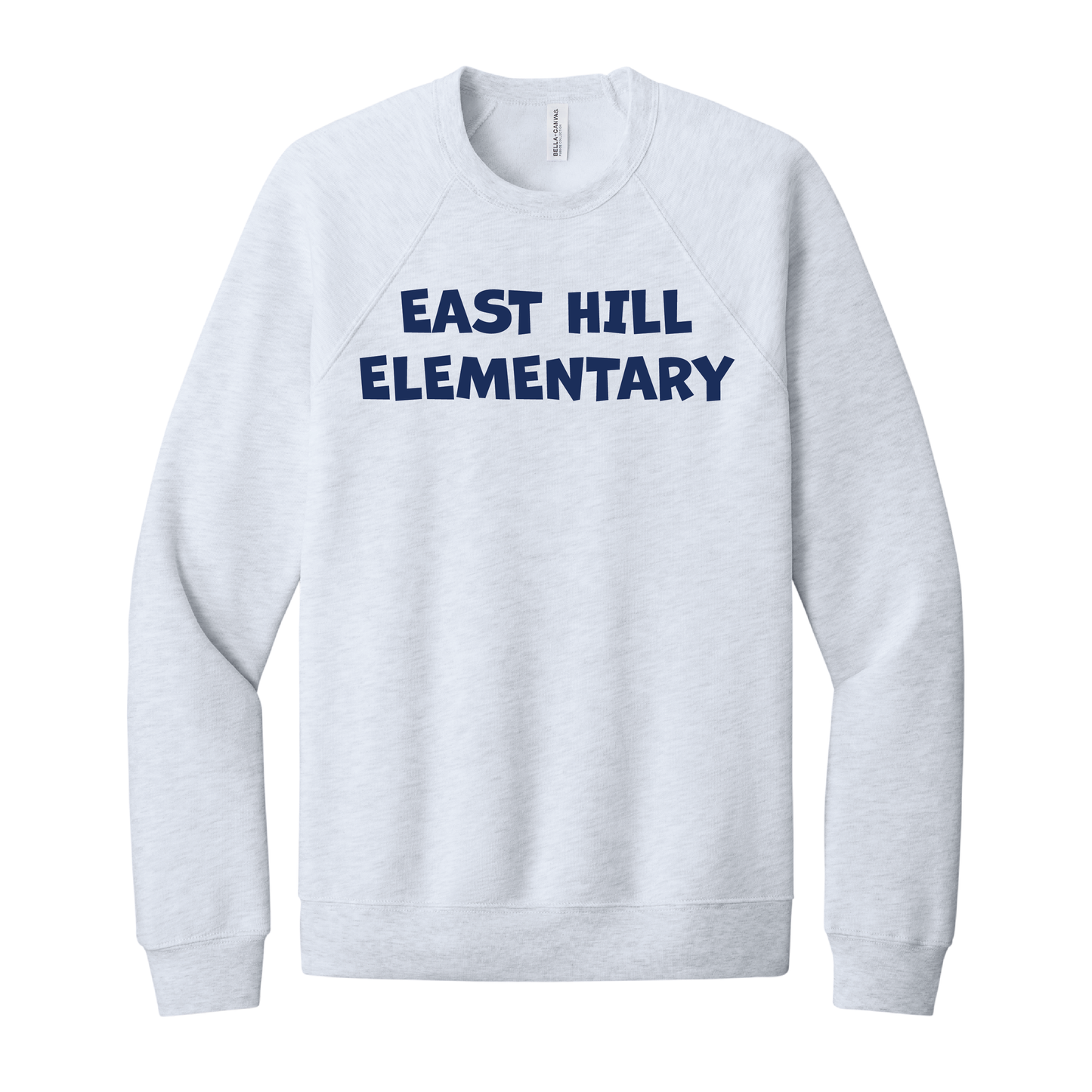 East Hill Elementary Playful Block Crewneck Sweatshirt