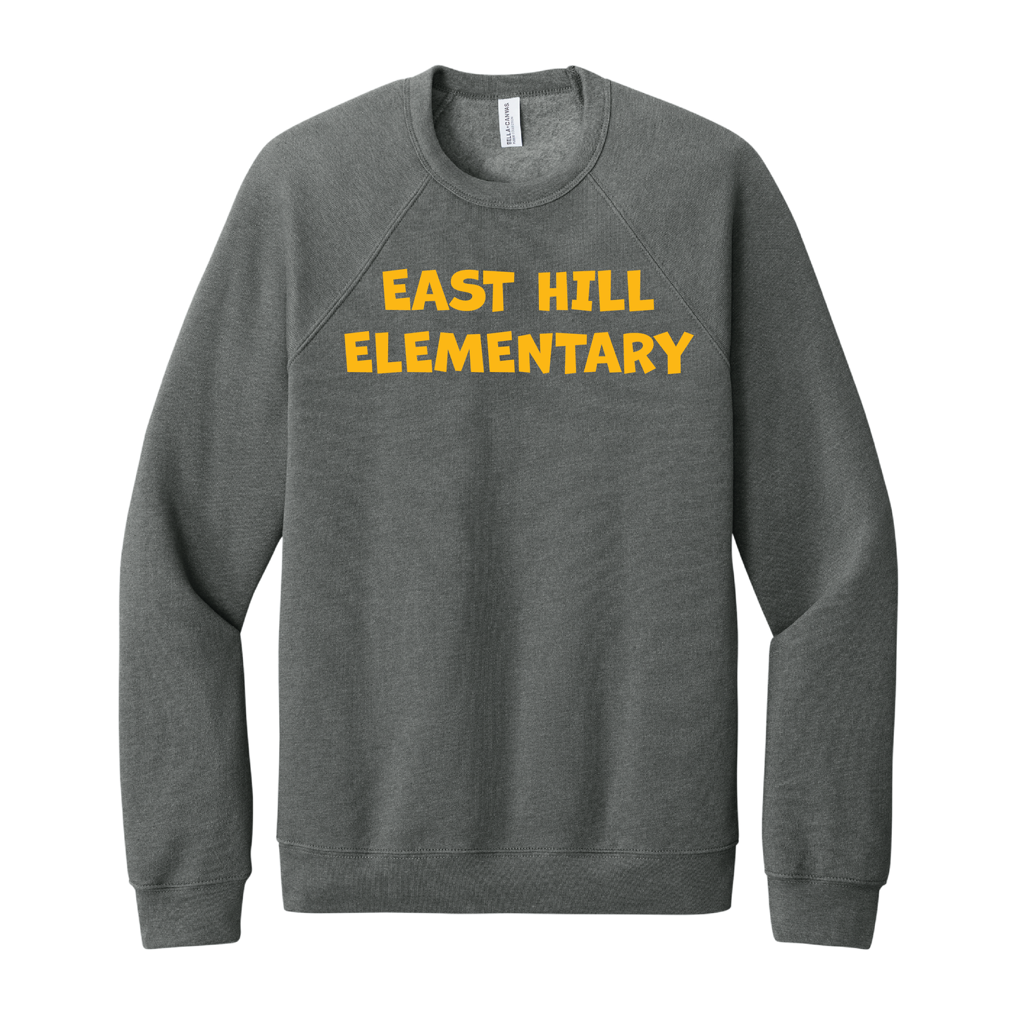 East Hill Elementary Playful Block Crewneck Sweatshirt