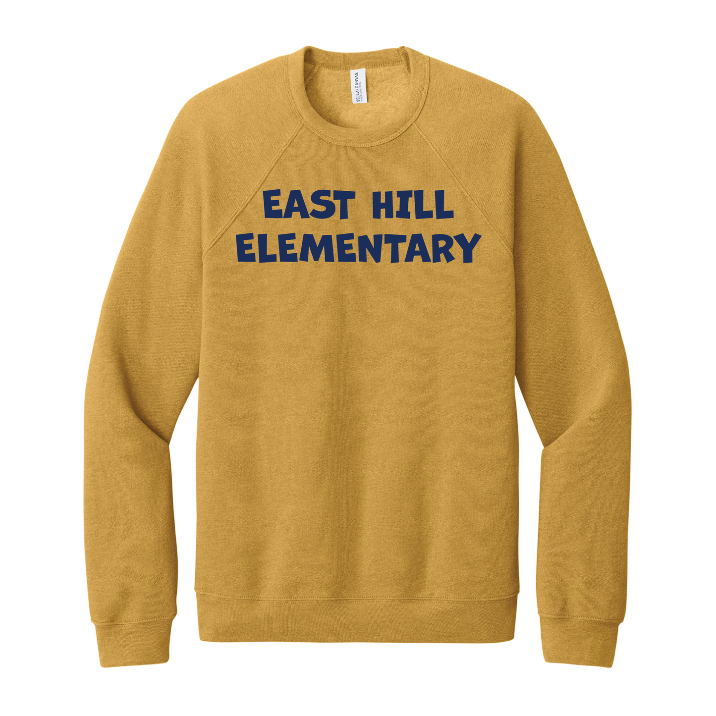 East Hill Elementary Playful Block Crewneck Sweatshirt