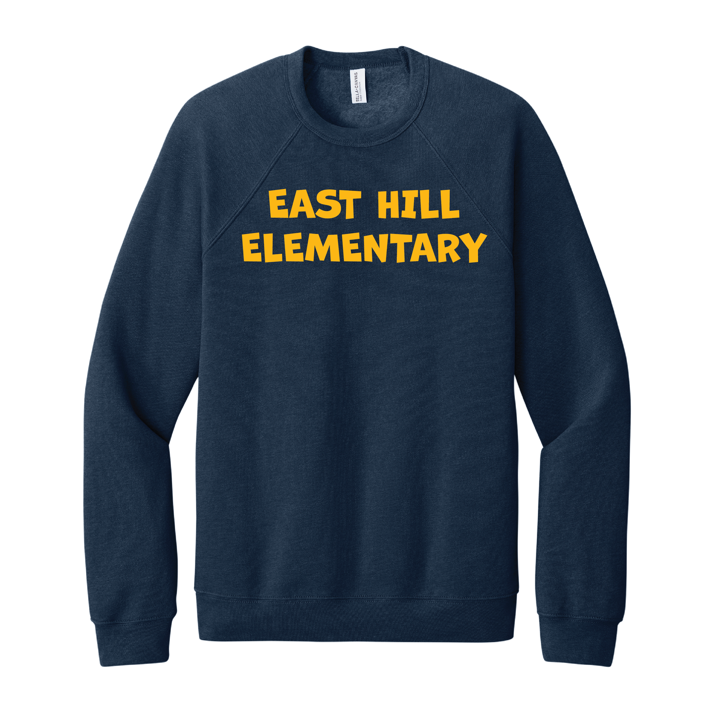 East Hill Elementary Playful Block Crewneck Sweatshirt