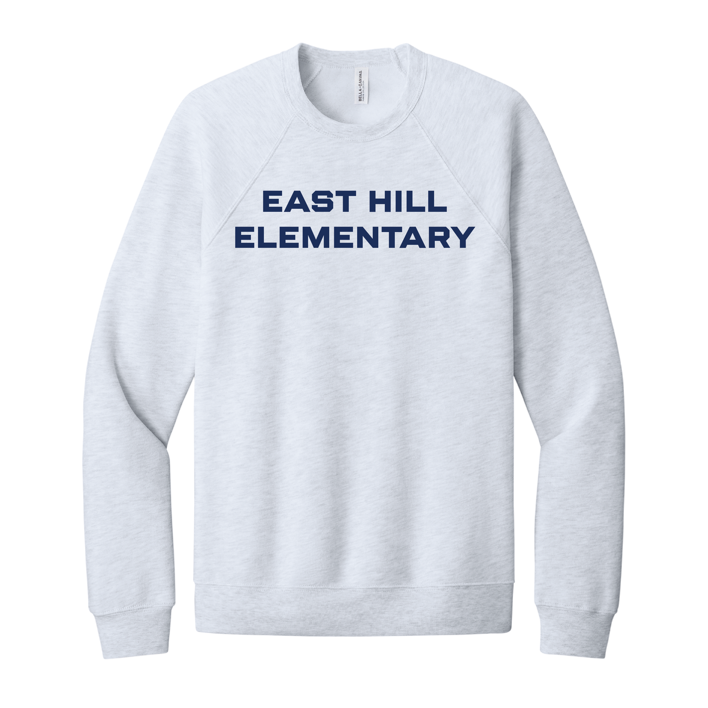 East Hill Elementary Clean Block Crewneck Sweatshirt