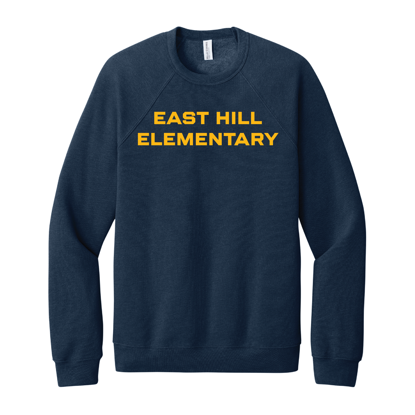 East Hill Elementary Clean Block Crewneck Sweatshirt