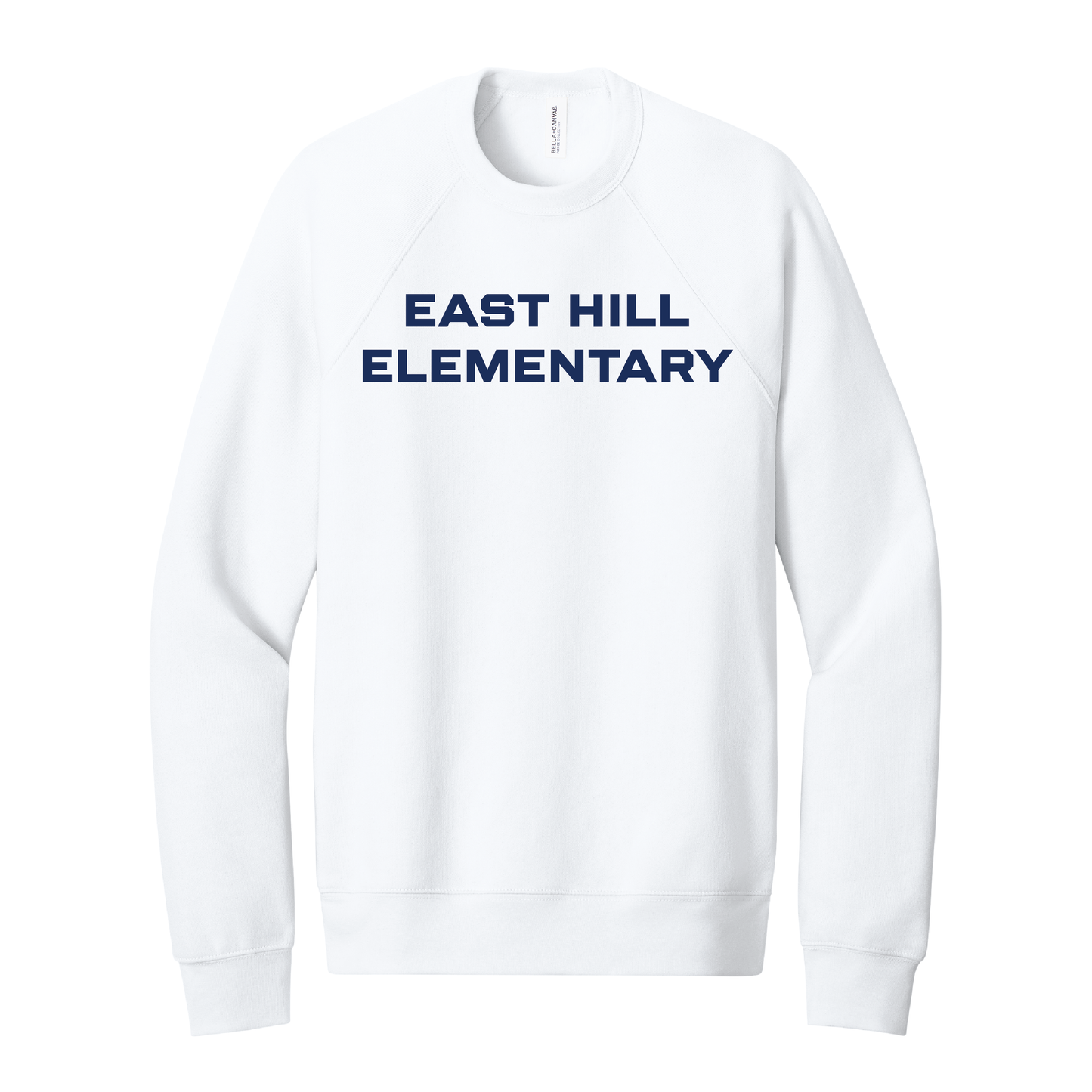 East Hill Elementary Clean Block Crewneck Sweatshirt