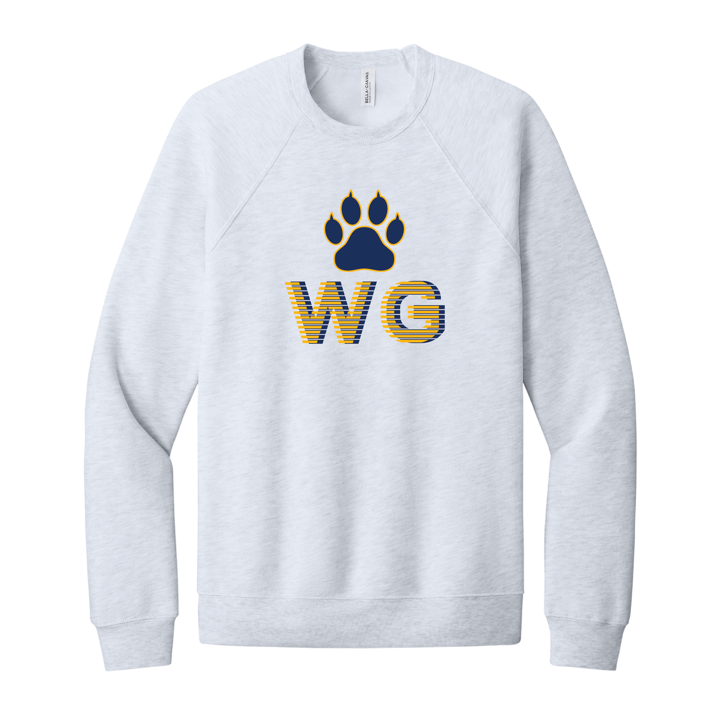 West Genesee Wildcats "Stacked Paw" Crewneck Sweatshirt