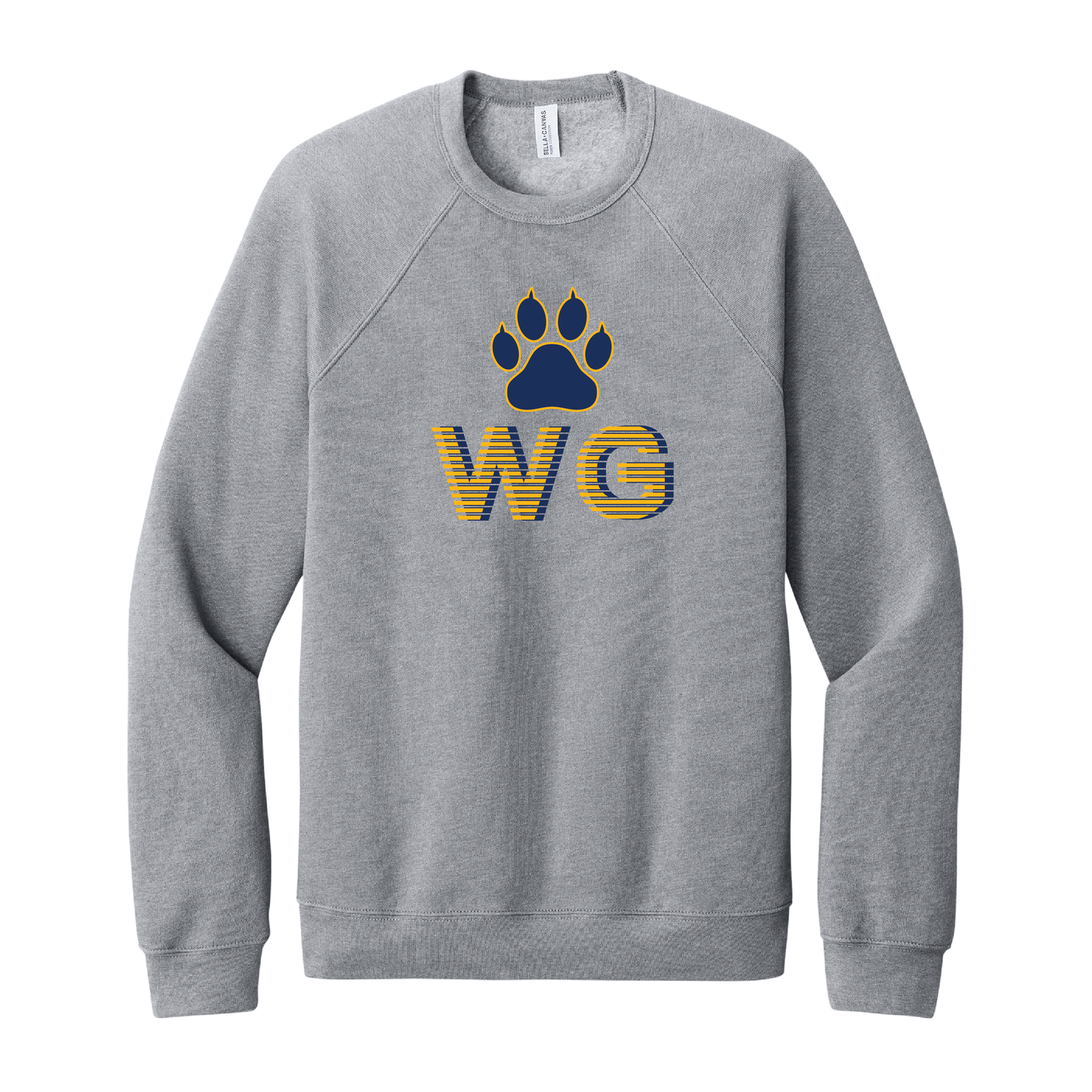 West Genesee Wildcats "Stacked Paw" Crewneck Sweatshirt