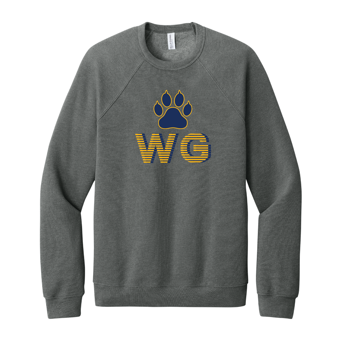 West Genesee Wildcats "Stacked Paw" Crewneck Sweatshirt