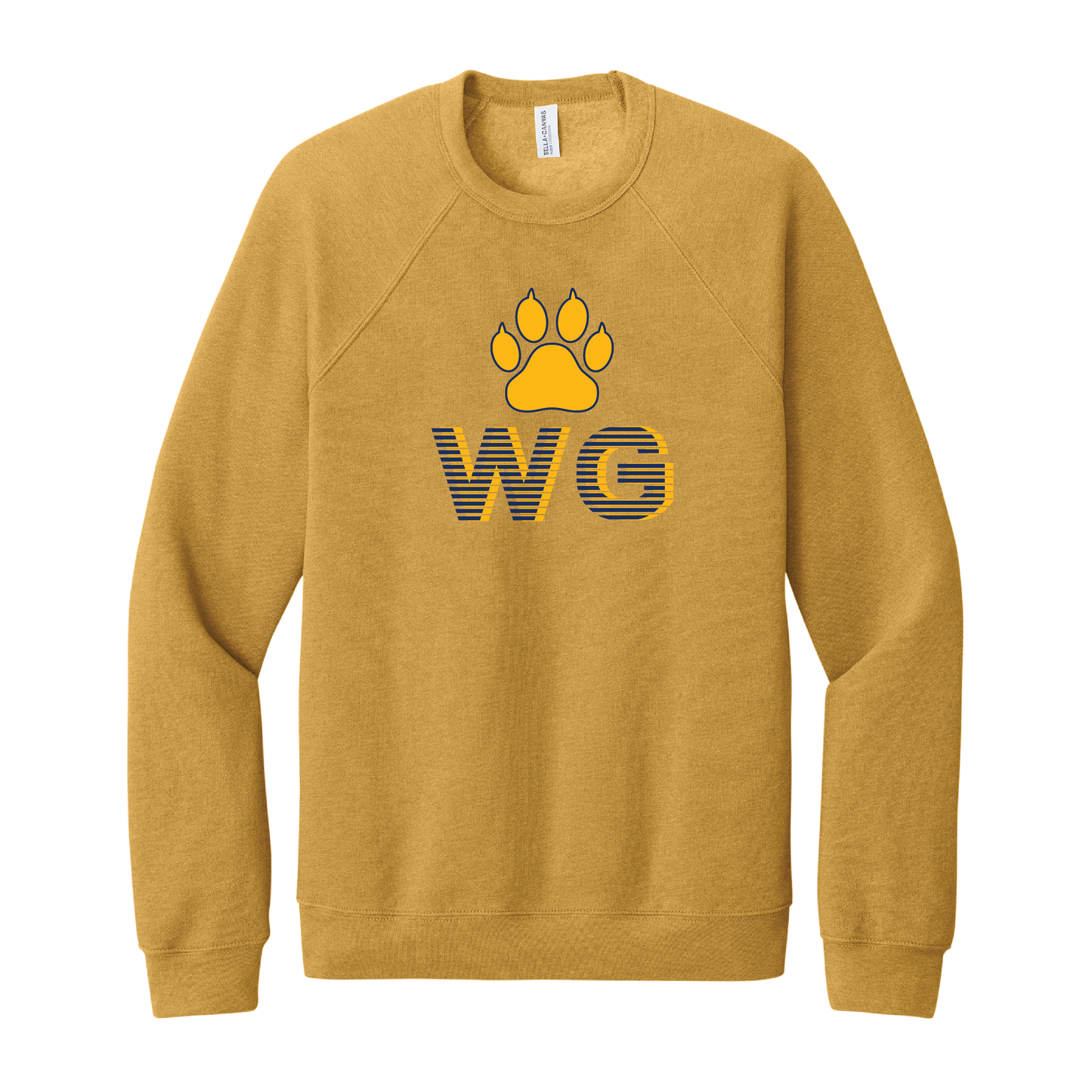 West Genesee Wildcats "Stacked Paw" Crewneck Sweatshirt