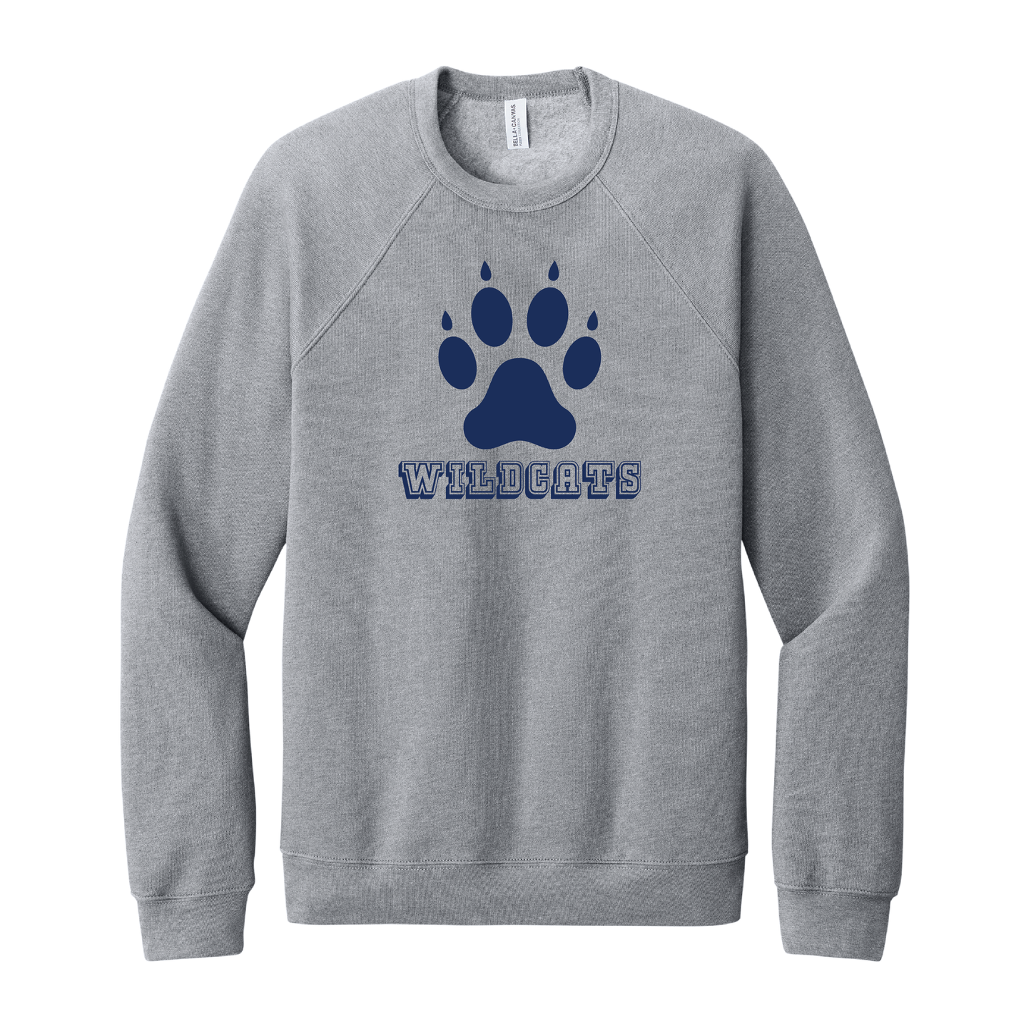 West Genesee Wildcats Paw Print Crewneck Sweatshirt