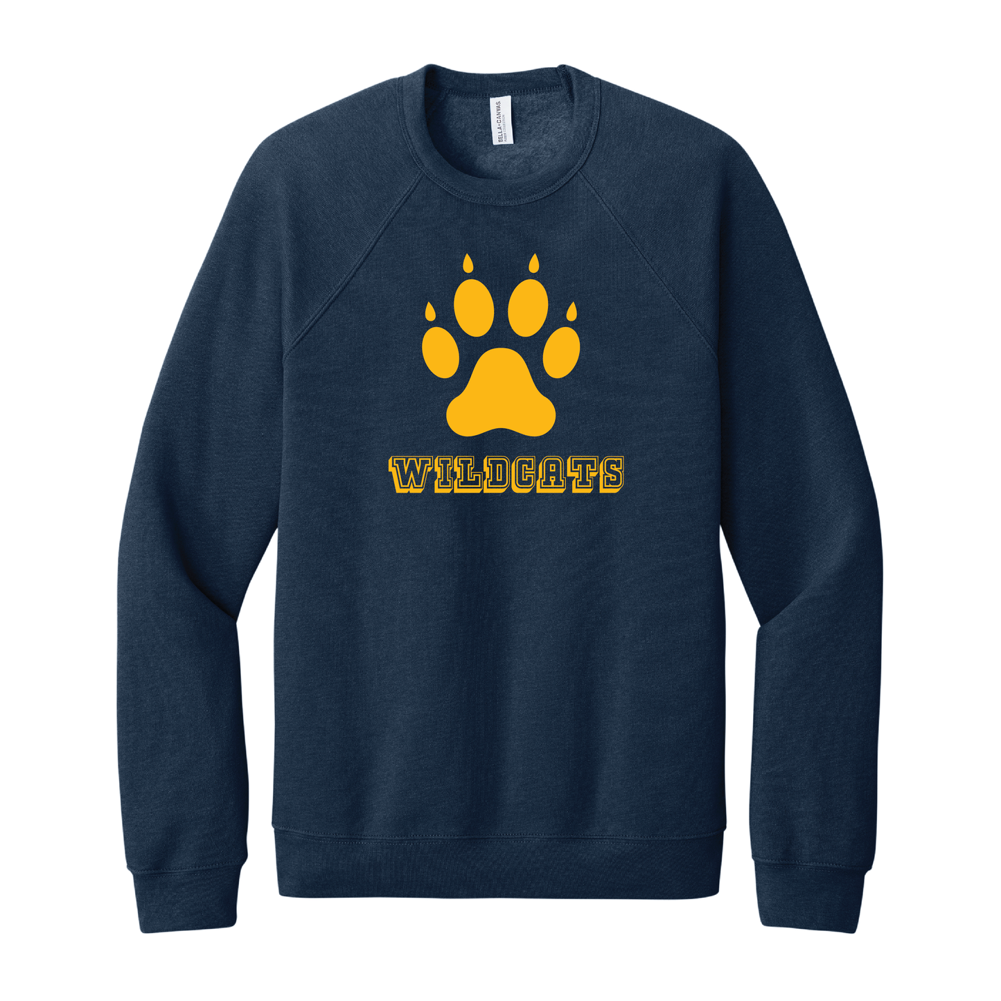 West Genesee Wildcats Paw Print Crewneck Sweatshirt